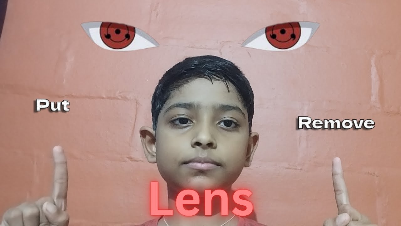 How to put contact eye lens part 1 not made for kids