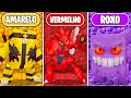 BATALHA das CORES POKÉMON no MINECRAFT COBBLEMON!