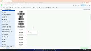 How to Create Barcode Generator in Google Sheet without Limitation