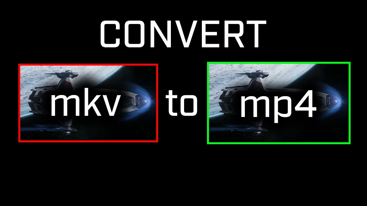 How to convertremux mkv files to mp4 using OBS