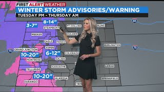 Another Round Of Big Snow Hitting Colorado