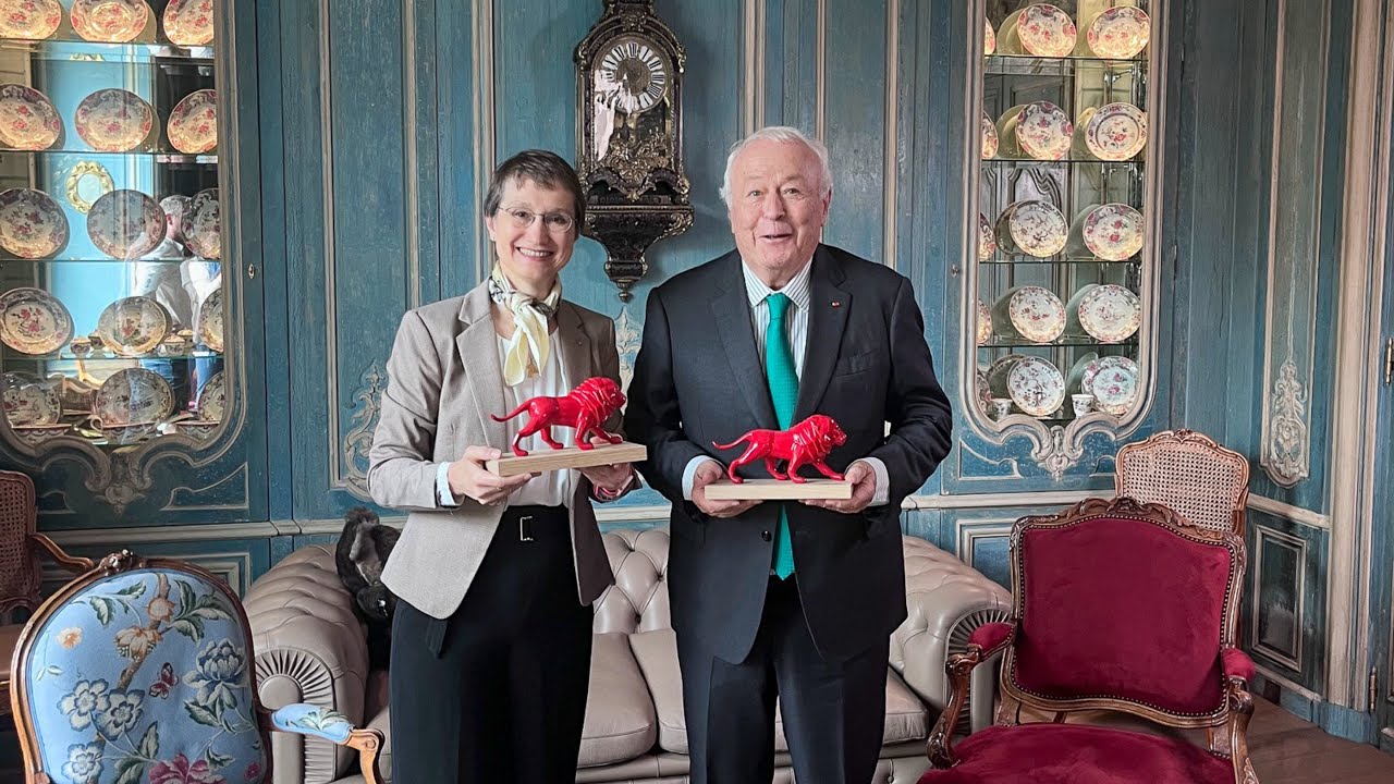 Vies de Lyonnais - Entretien Alain Mérieux avec le Dr Elisabete Weiderpass