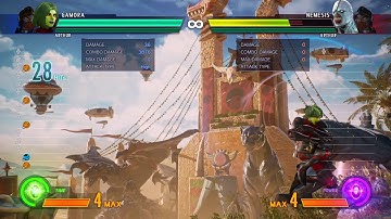 MARVEL VS. CAPCOM: INFINITE Arthur Instant Overhead 2