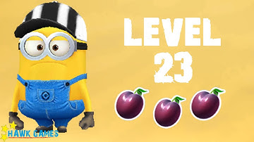 Despicable Me: Minion Rush - Level 23 3/3 (commit 45 Despicable Actions) [1440p]