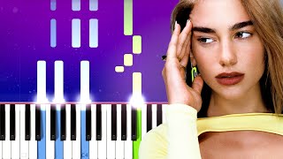 Dua Lipa - Break My Heart (Piano tutorial)