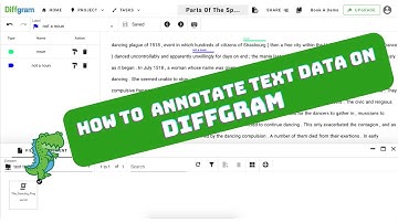 Diffgram Text Annotation Interface V1 Demo