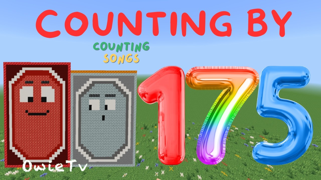 Counting by 175 Song |Minecraft Numberblocks Counting Songs for Kids ...