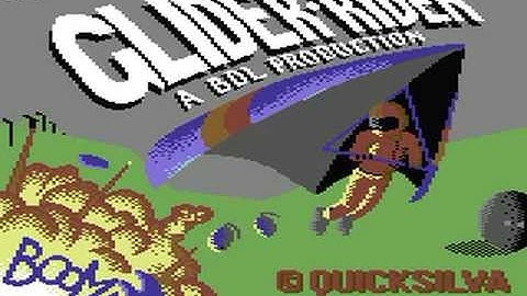 Commodore 64: Glider Rider game ending by Quicksilva