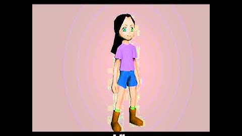 Animated Girl Character Animation Preview - Unity Asset Store