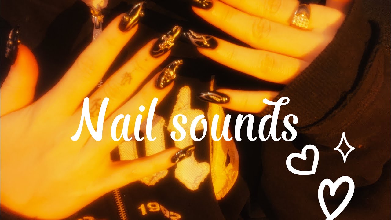 ASMR 10 minutes of nail sounds 💅
