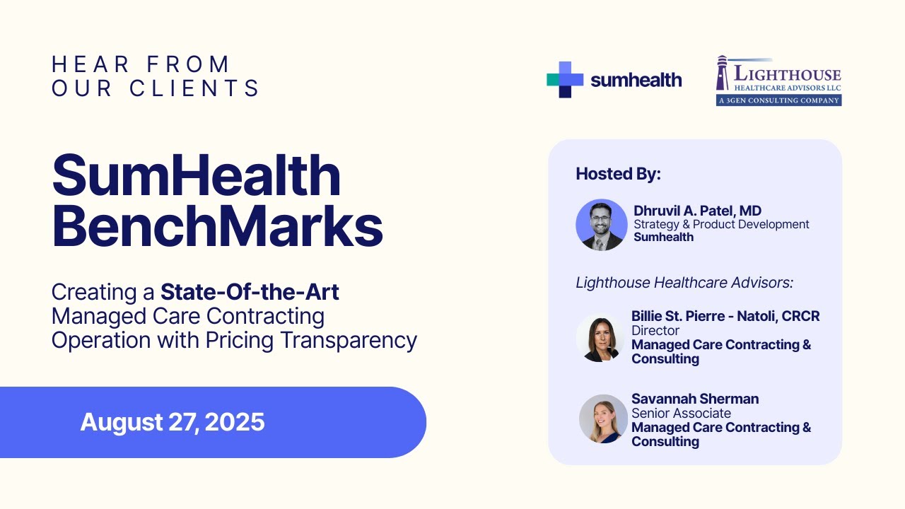 Hear From Our Clients: Lighthouse Healthcare Advisors