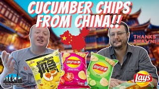 Trying Weird Chinese Lays Potato Chip Flavors!