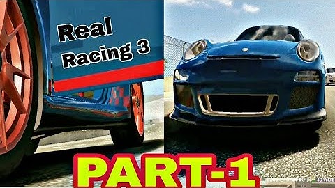 #REAL RACING 3 @ PART -1 ( INTRO AND FIRST RACE)/(WITH AWESOME INTRO MUSIC)