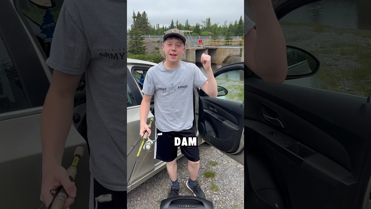The Dam… #fishing (TRIBIT StormBox Blast 2) @tribitofficial