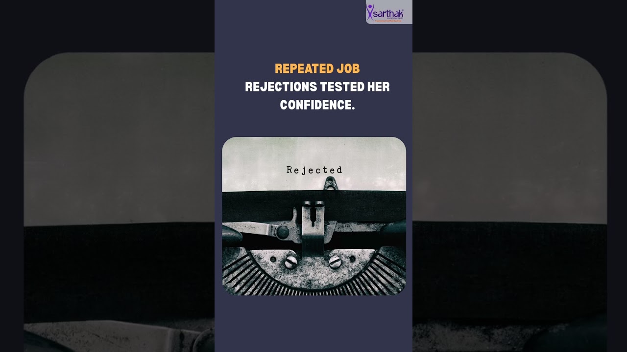 Archana, low vision, turned challenges into strength with support from Sarthak Educational Trust.