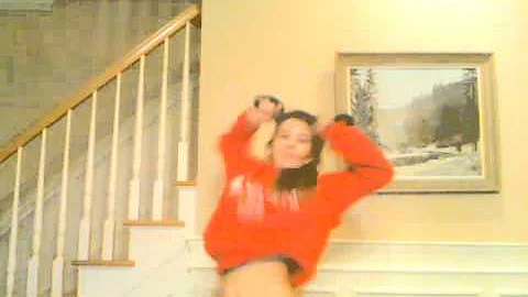 Hot girl doing Harlem Shake Alone