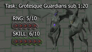 Grotesque Guardians Sub 120 Guide - Max And Budget Setup Combat Achievements Series
