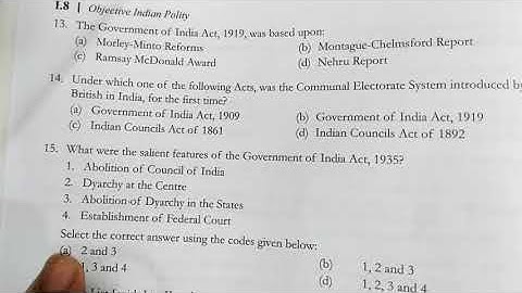 laxmikant book chapter 1 historical background related questions for prelim exam(UPSC).