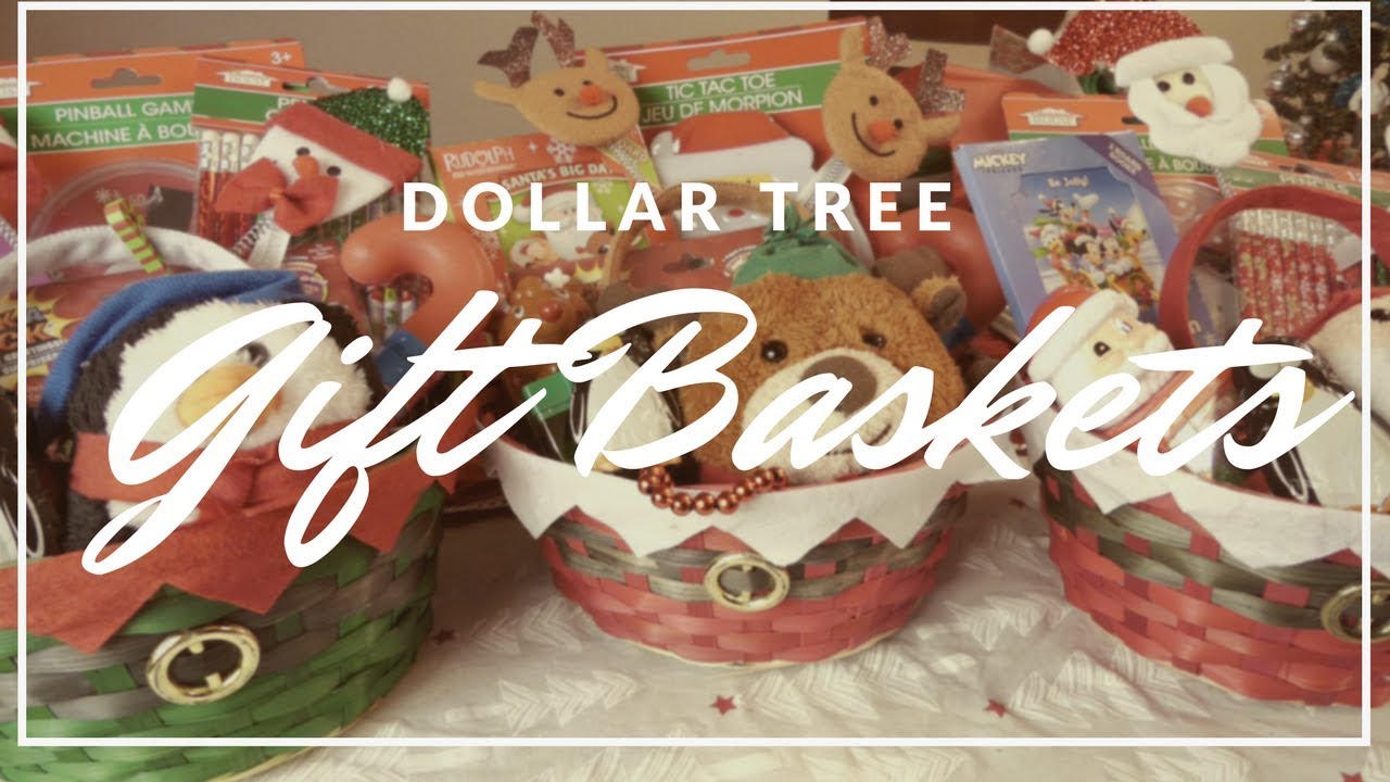 Dollar Tree Haul and Gift Baskets YouTube