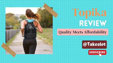 Topika - Sports Drawstring Backpack Gym Swim Bag with Shoe Section