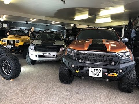 Ford Ranger Wildtrak Custom Build Gforce 4x4 18 Youtube