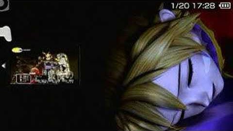 Chrono Cross custom PSP menu (PS1 emulator)