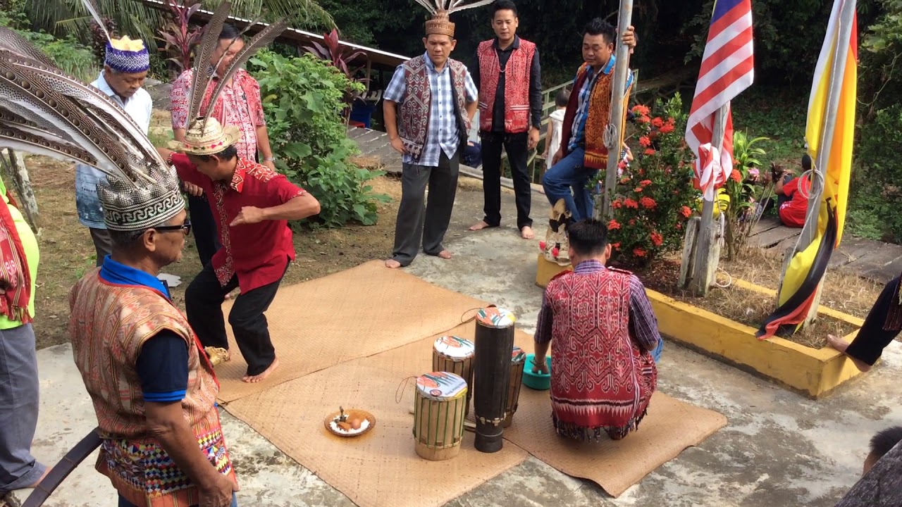 MUZIK DAN TARIAN NGAJAT  MASYARAKAT IBAN (KENANGAN MANIS)