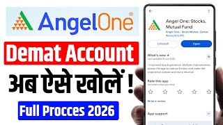 Angle One Demat Account Opening Angle One Account Opening Angel One Me Account Kaise Banaye