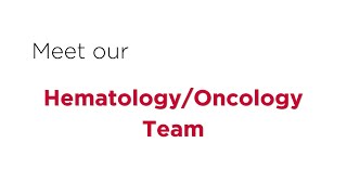 Hematology/Oncology Research at Rutgers Cancer Institute
