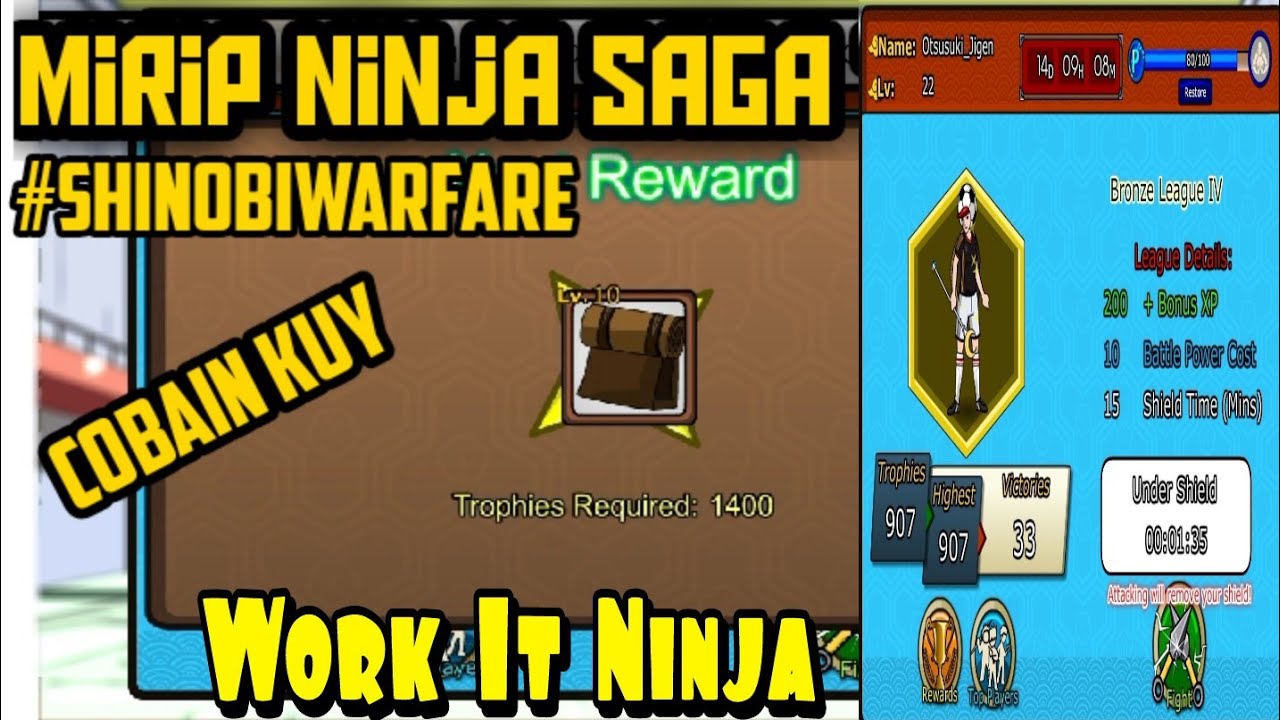 Game Ini Mirip Dengan NINJA SAGA ? | Nyesel ga nonton