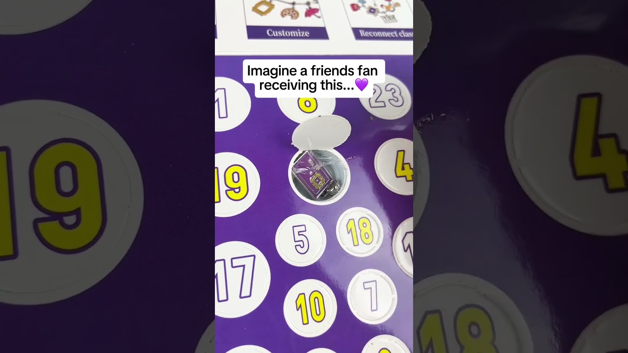 First Friends Advent Calendar 🤩 