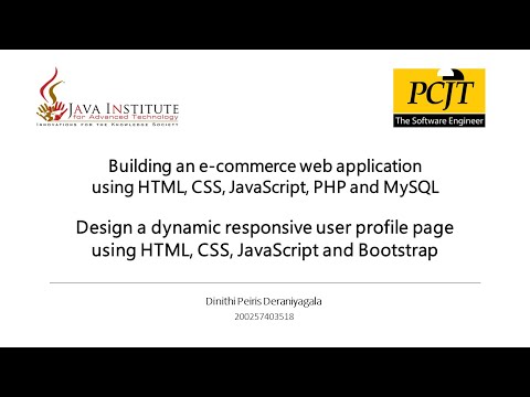 Web Project Development | Building an e-commerce web application | Task 10 | Dinithi Deraniyagala