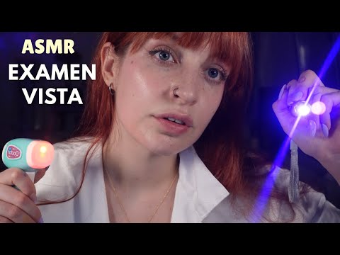 ASMR EXAMEN DE LA VISTA COMPLETO - Roleplay Español