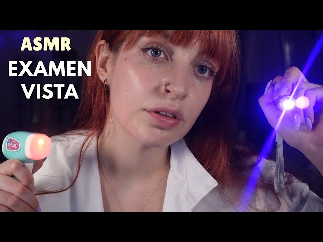 ASMR COMPLETE EYE EXAM - Spanish Roleplay