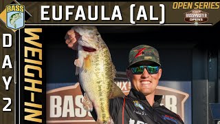 Weigh-in: Day 2 at Lake Eufaula  (2023 Bassmaster OPENS)