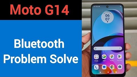Moto G14 bluetooth problem solve kaise kare,How to fix bluetooth problem in Moto G14