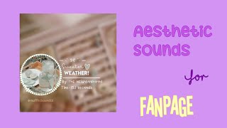 How to make aesthetic sounds for fanpage 🍶 screenshot 3