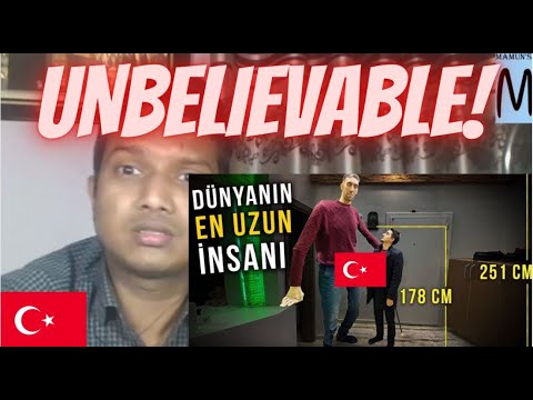 DÜNYA’NIN EN UZUN İNSANI (251 cm) | Tallest Man in the World I Bangladeshi Reaction | Subtitles