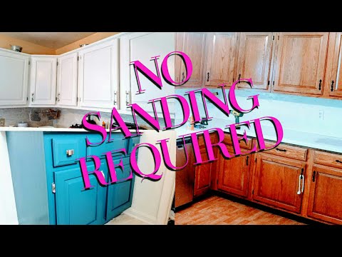Do Bathroom Cabinets Need To Be Sanded Before Painting?