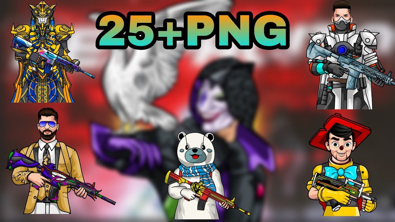 Pubg png download | how to download pubg png | pubg character png download
