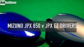 Mizuno JPX 850 v JPX EZ Drivers - YouTube