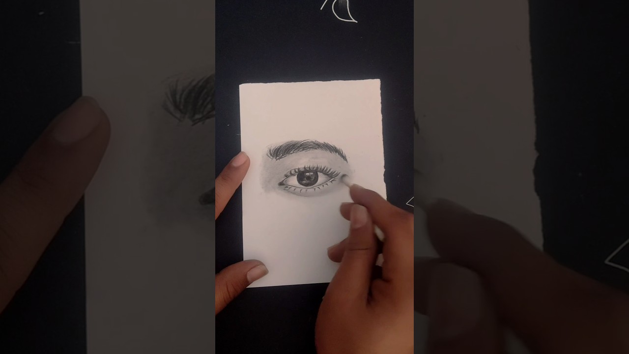 आंख  बनाने का आसान तरीका how to draw easy drawing 