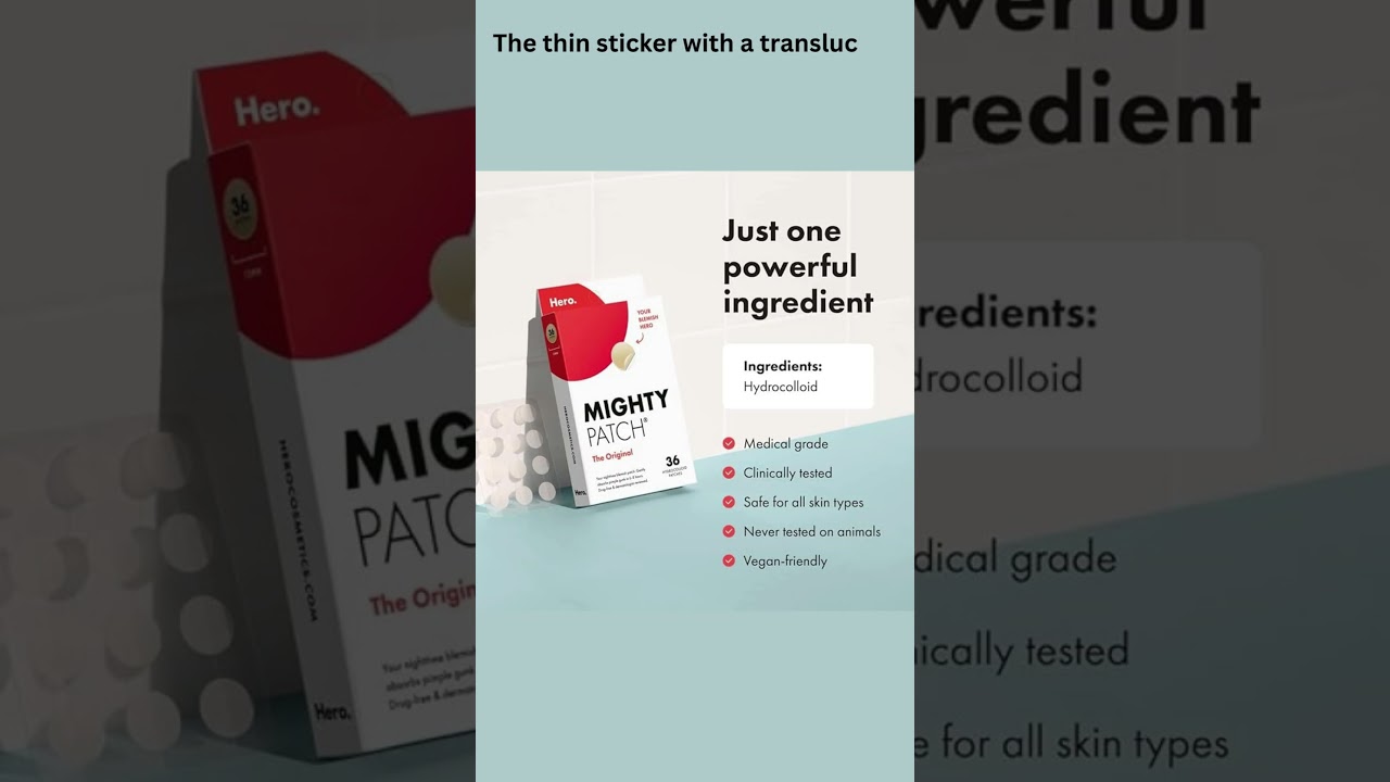 Mighty Patch Hero Cosmetics Original Patch  