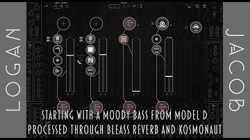 Generative Ambient Music in AUM (Autony, Resonator, Scatterbrain, Model D, Final Touch)