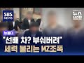 늘어나는 &#39;MZ 조폭&#39;…붙잡힌 조폭 4명 중 3명은 30대 이하 / SBS / 뉴블더