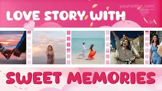 Valentines Day Typography - Horizontal Romantic Slides (Ae, Pr, Dr) screenshot 5