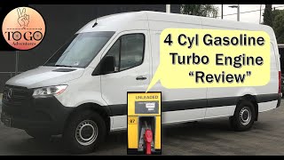 2019+ Sprinter 4 Cyl Gasoline Turbo Engine Van Review
