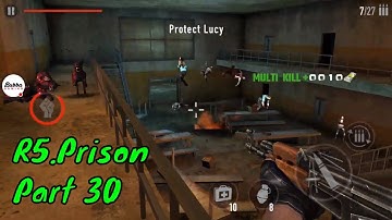 MAD ZOMBIES : Offline Zombie Games-R5 Prison Part 30-Gameplay Walkthrough-(Android-iOS)