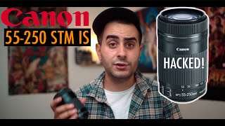 Hacking the CANON EF-s 55-250 IS Lens to fit EF Speedboosters!