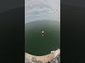 Jumping a 90 foot tower in middle of ocean